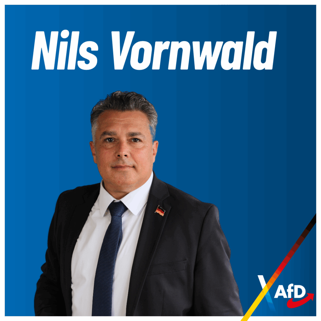 Nils Vornwald AfD Bürgermeisterwahlen