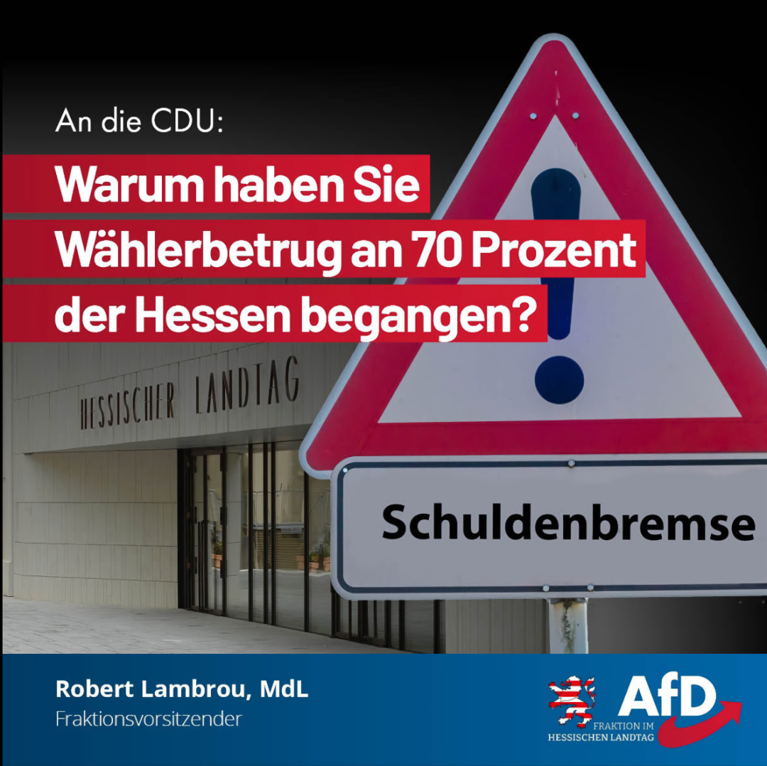 CDU betrügt hessische Wähler